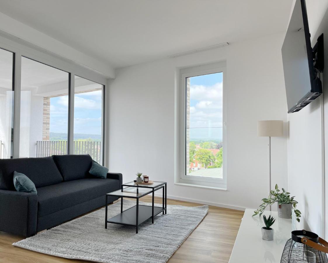 Moderne Apartments Im Herzen Der Stadt I Private Tiefgarage Mit Ladesaeulen I Home2Share Ibbenbüren エクステリア 写真
