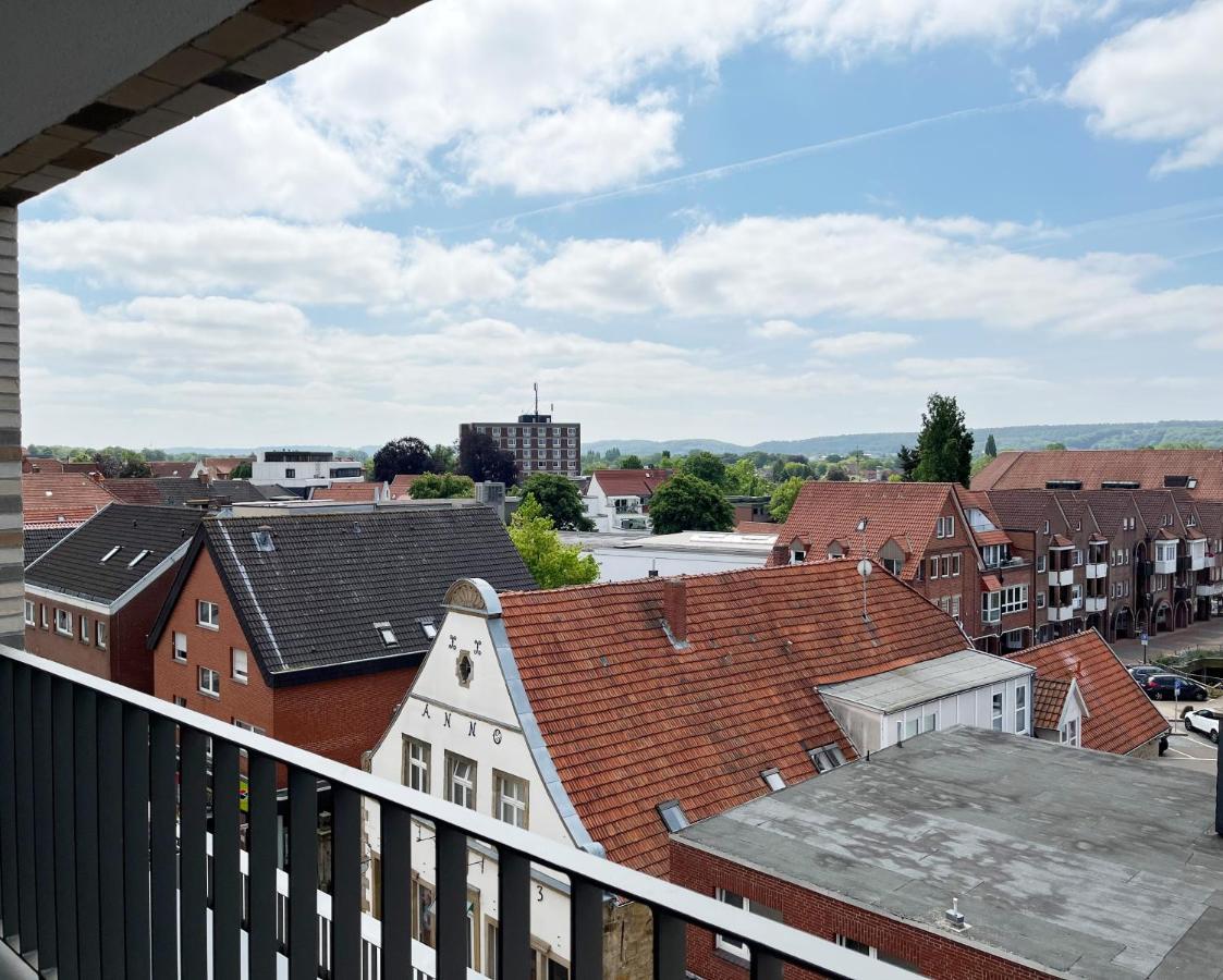Moderne Apartments Im Herzen Der Stadt I Private Tiefgarage Mit Ladesaeulen I Home2Share Ibbenbüren エクステリア 写真