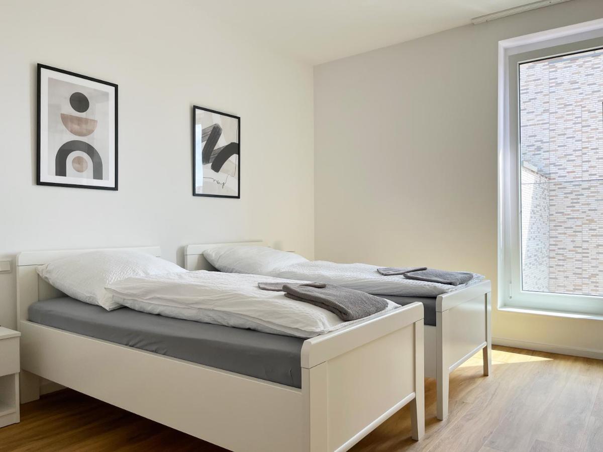 Moderne Apartments Im Herzen Der Stadt I Private Tiefgarage Mit Ladesaeulen I Home2Share Ibbenbüren エクステリア 写真