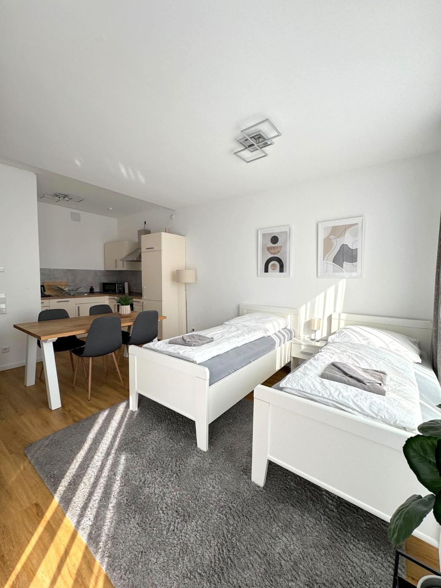 Moderne Apartments Im Herzen Der Stadt I Private Tiefgarage Mit Ladesaeulen I Home2Share Ibbenbüren エクステリア 写真